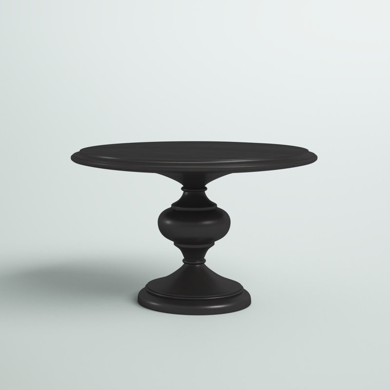 Greyleigh™ Acklin Solid Wood Pedestal Dining Table & Reviews Wayfair